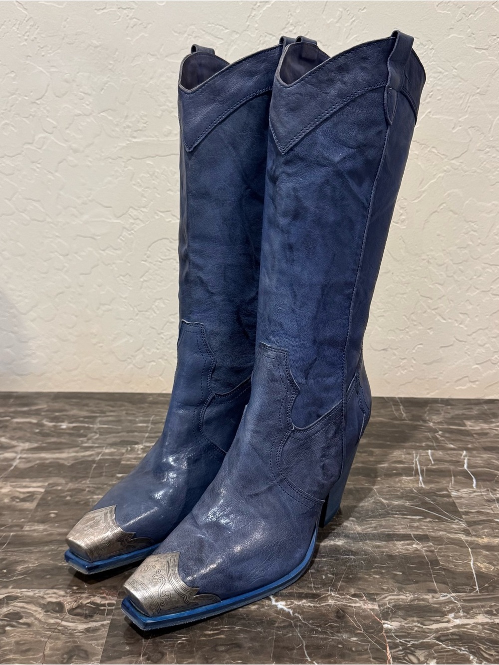 Free People Brayden Mid Leather Western Boots